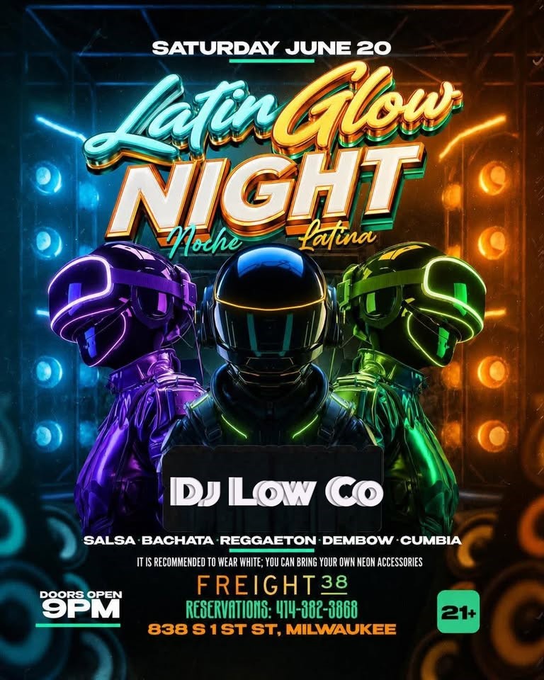 Latin Glow Night @ Freight 38